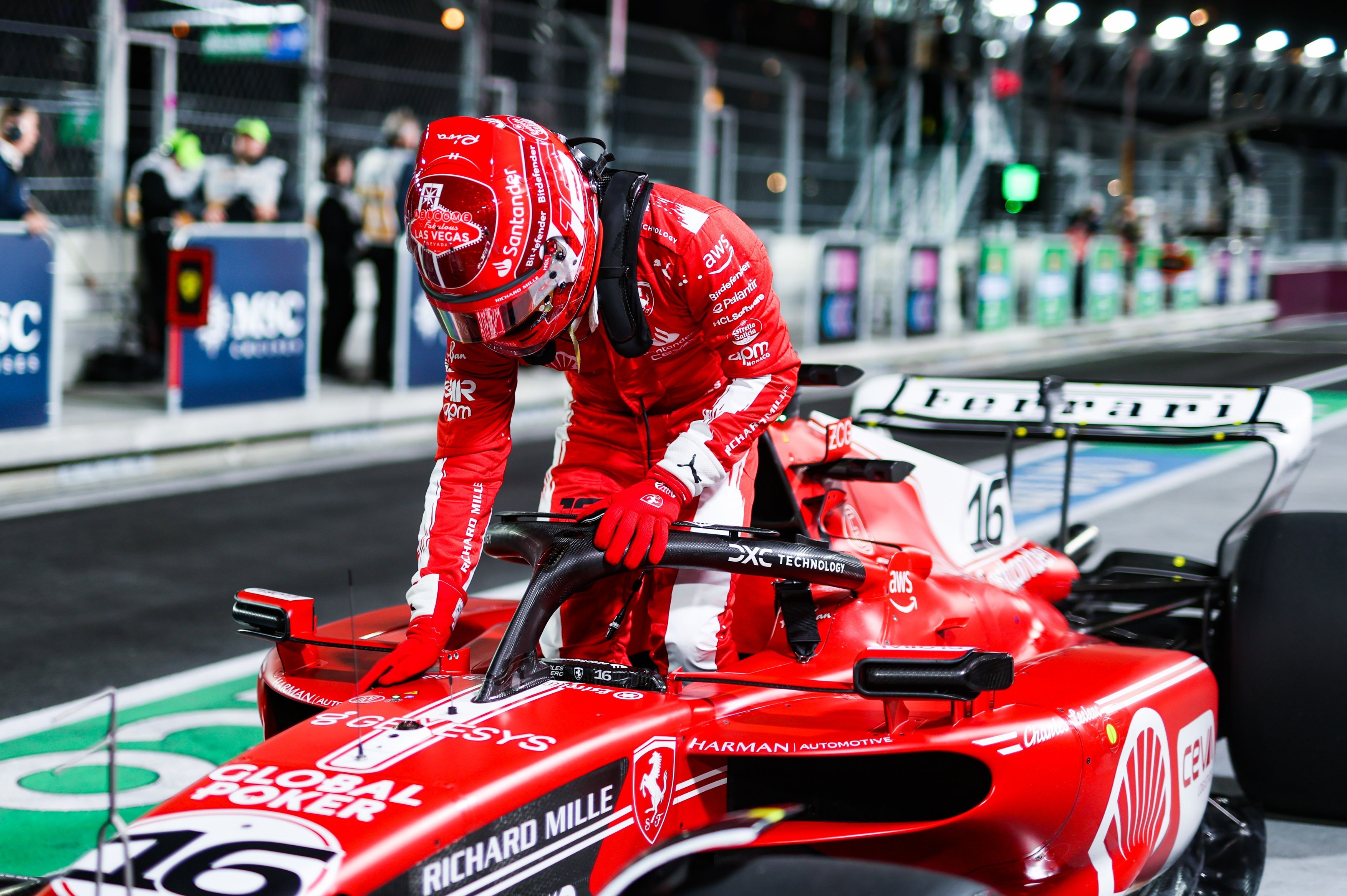 Charles Leclerc va pleca din pole position la MP de la Las Vegas