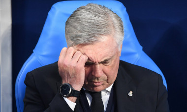 Fussball CHL FINALE 2021/2022 Finale in Paris 28.05.2022 FC Liverpool - Real Madrid Trainer Carlo Ancelotti (Real Madri