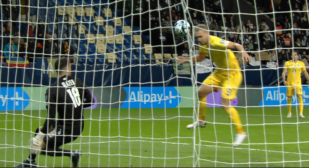 Israel - România 1-1, ACUM, în preliminariile pentru EURO 2024. Pușcaș restabilește egalitatea