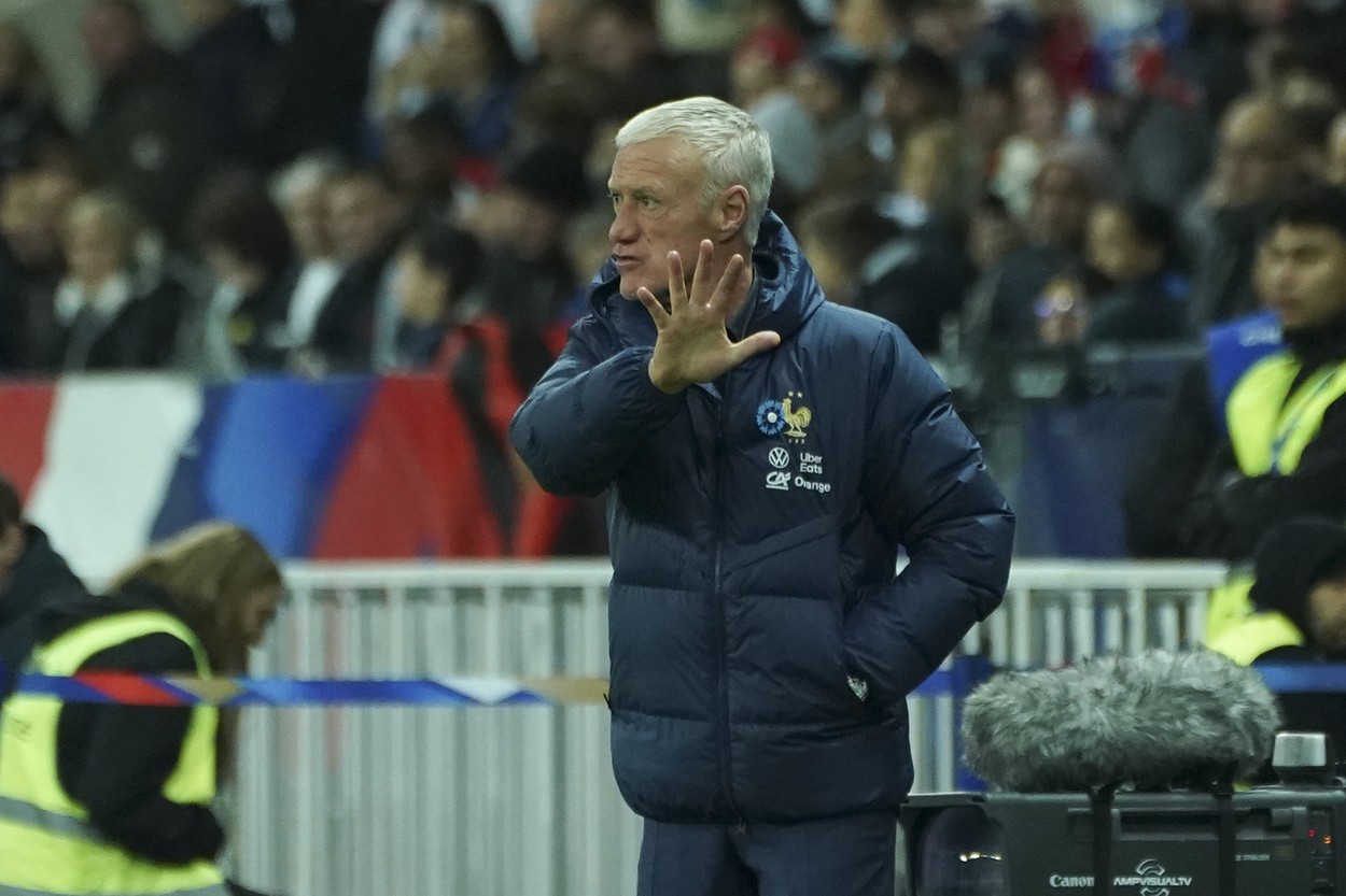 Reacția lui Didier Deschamps, după ce Franța a scris istorie în preliminariile pentru EURO 2024