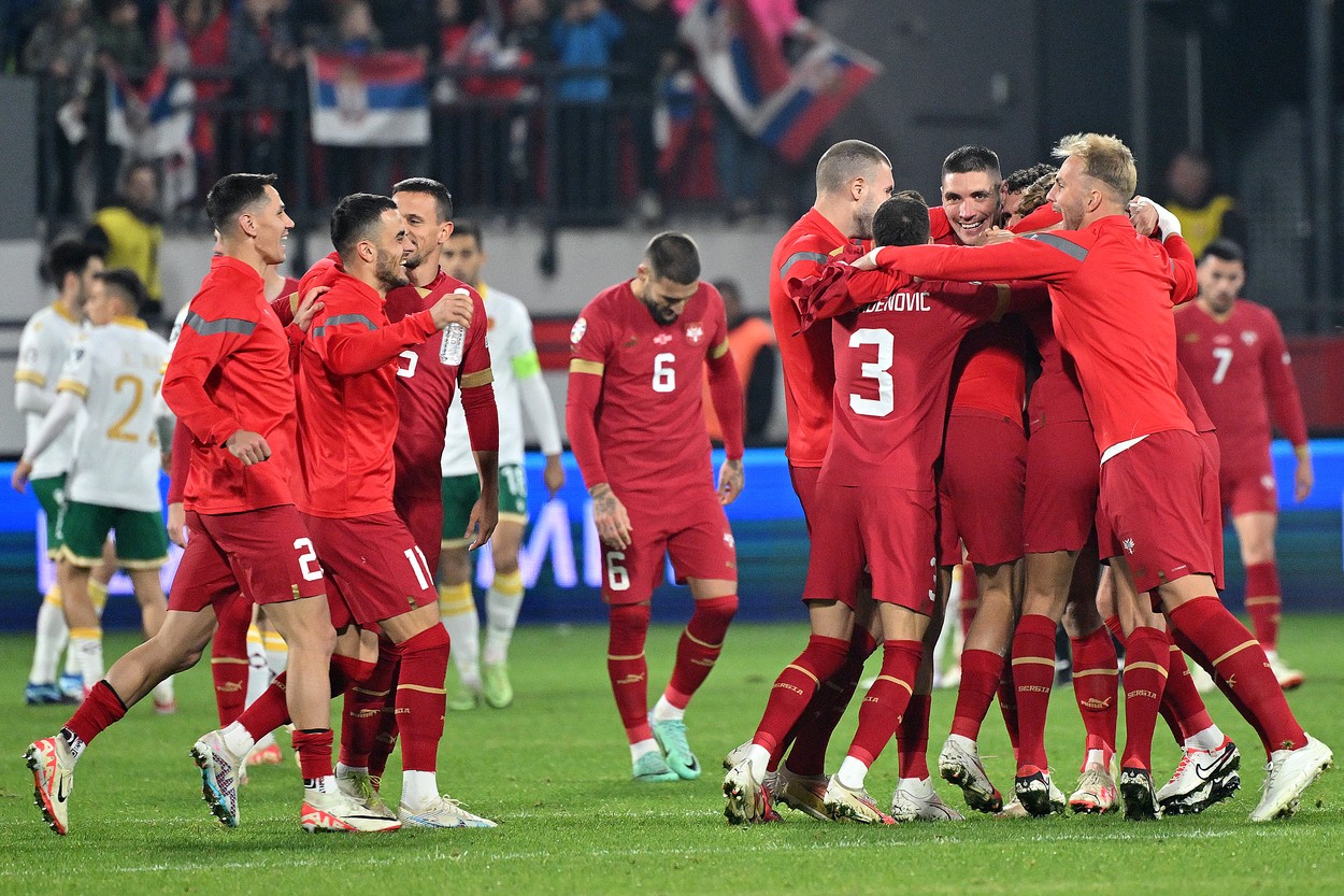 Serbia s-a calificat la primul EURO din istorie, după ce a remizat cu Bulgaria