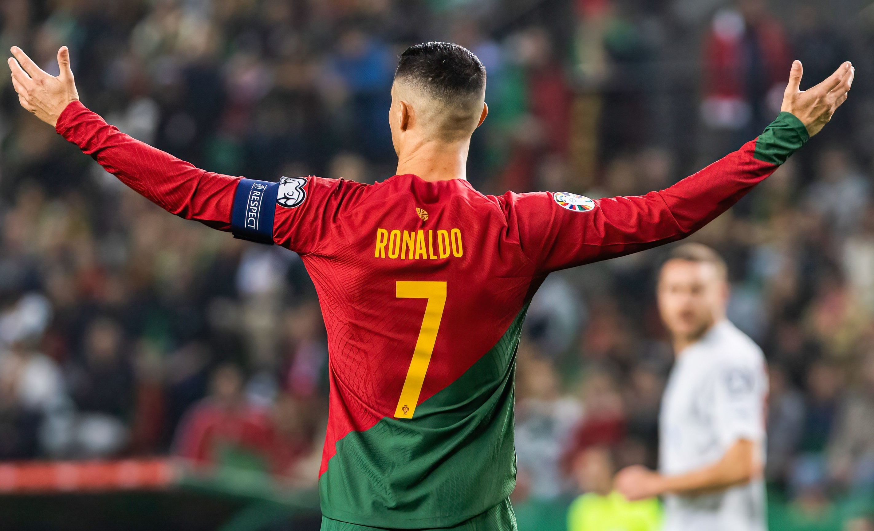 Reacția lui Cristiano Ronaldo, după ce a scris istorie cu Portugalia în preliminariile EURO 2024