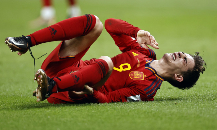 Ar-Rayyan, Qatar. December 1, 2022, Pablo Gavi of Spain during the FIFA World Cup Qatar 2022 group E match between Japan and Spain at Khalifa International stadium on December 1, 2022 in Ar-Rayyan, Qatar. AP | Dutch Height | MAURICE OF STONE