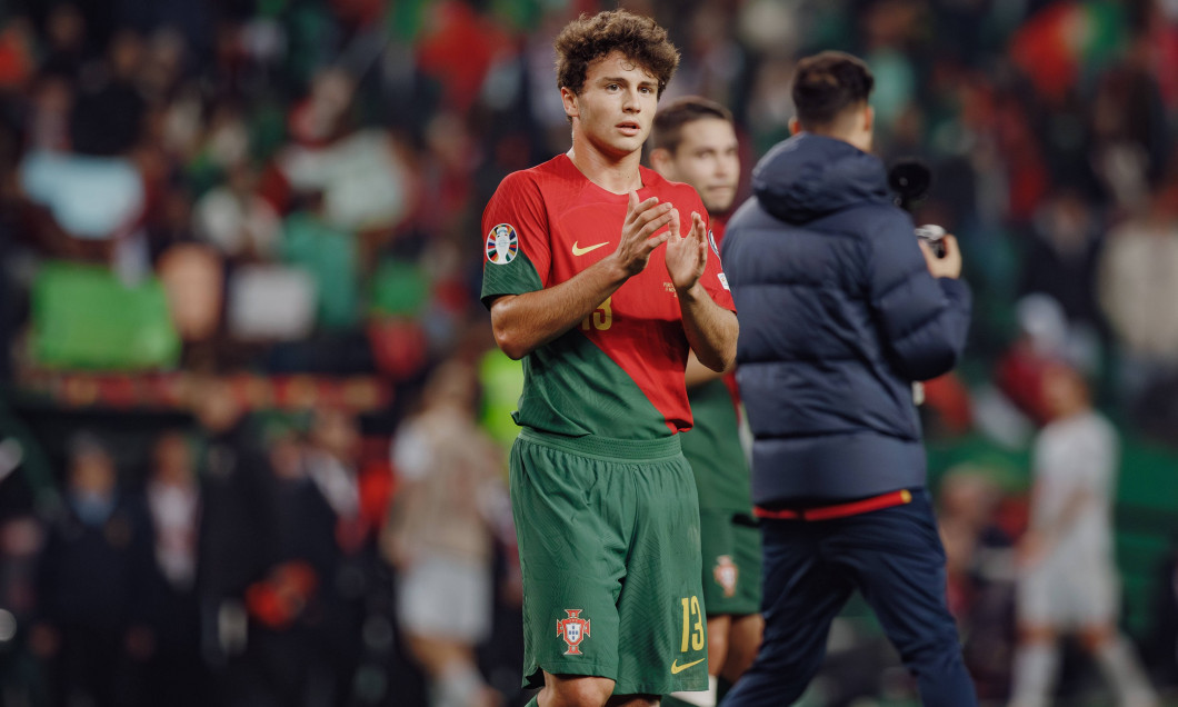 Joao Neves during UEFA EURO, EM, Europameisterschaft,Fussball 2024 qualifying game between national teams of Portugal an