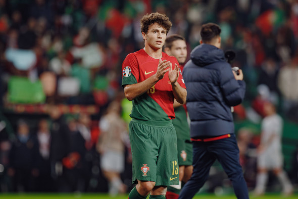 Joao Neves during UEFA EURO, EM, Europameisterschaft,Fussball 2024 qualifying game between national teams of Portugal an