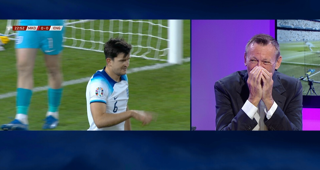 Gică Craioveanu a râs cu lacrimi când a văzut gafa lui Harry Maguire: ”Asta e criminală!”