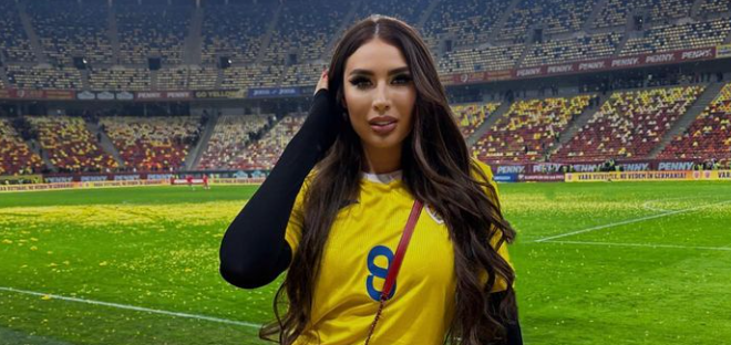 Fiica Anamariei Prodan a mers la România - Elveția în tricoul unui fotbalist care nu a fost convocat. Reacția jucătorului