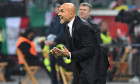 Trainer Luciano Spalletti ( Italien ) emotional. GER, Ukraine vs Italien, Fussball, EM 2024 Qualifikation, 10. Spieltag,