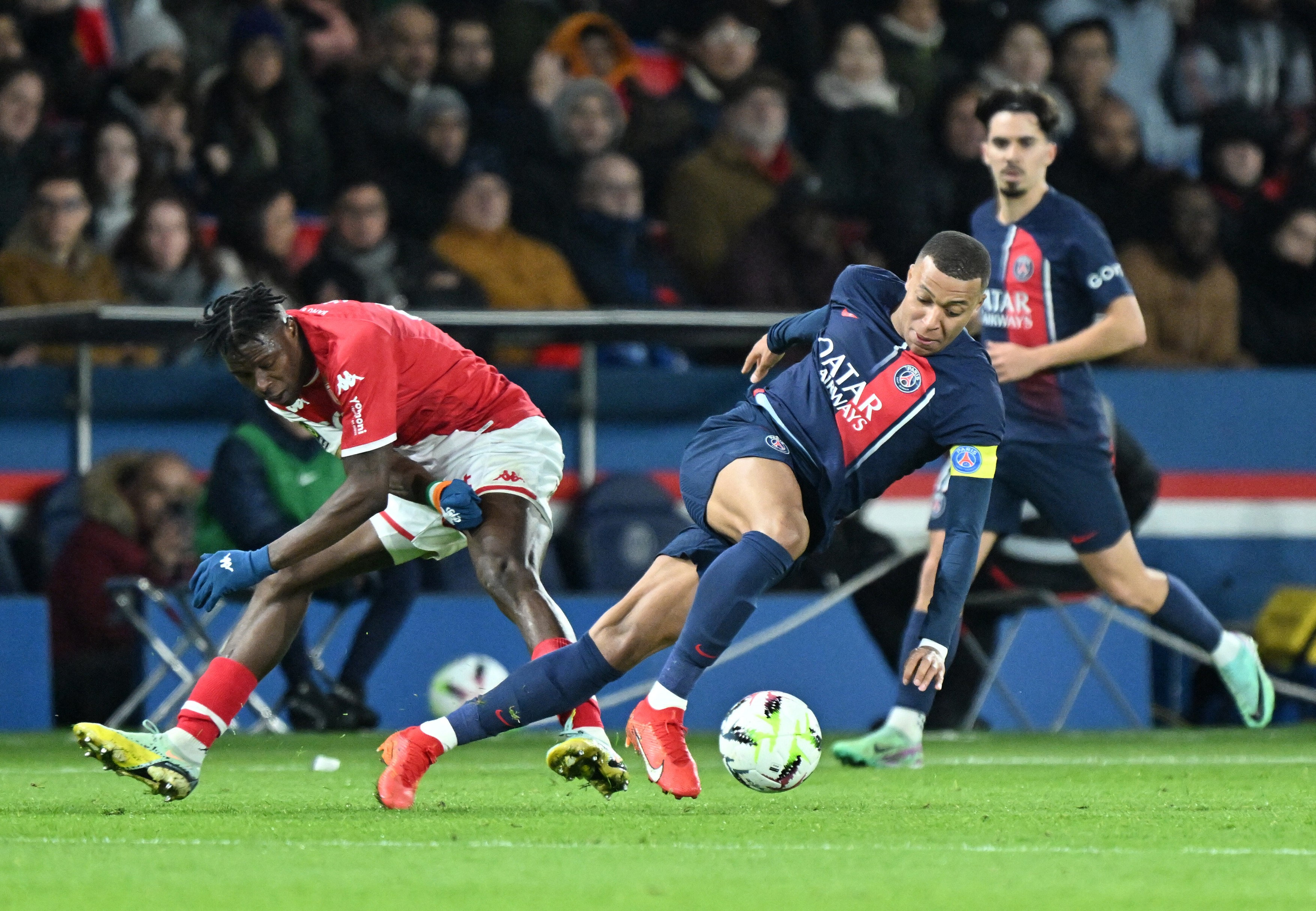 PSG - AS Monaco 5-2. Parizienii fac spectacol și își consolidează primul loc în Ligue 1