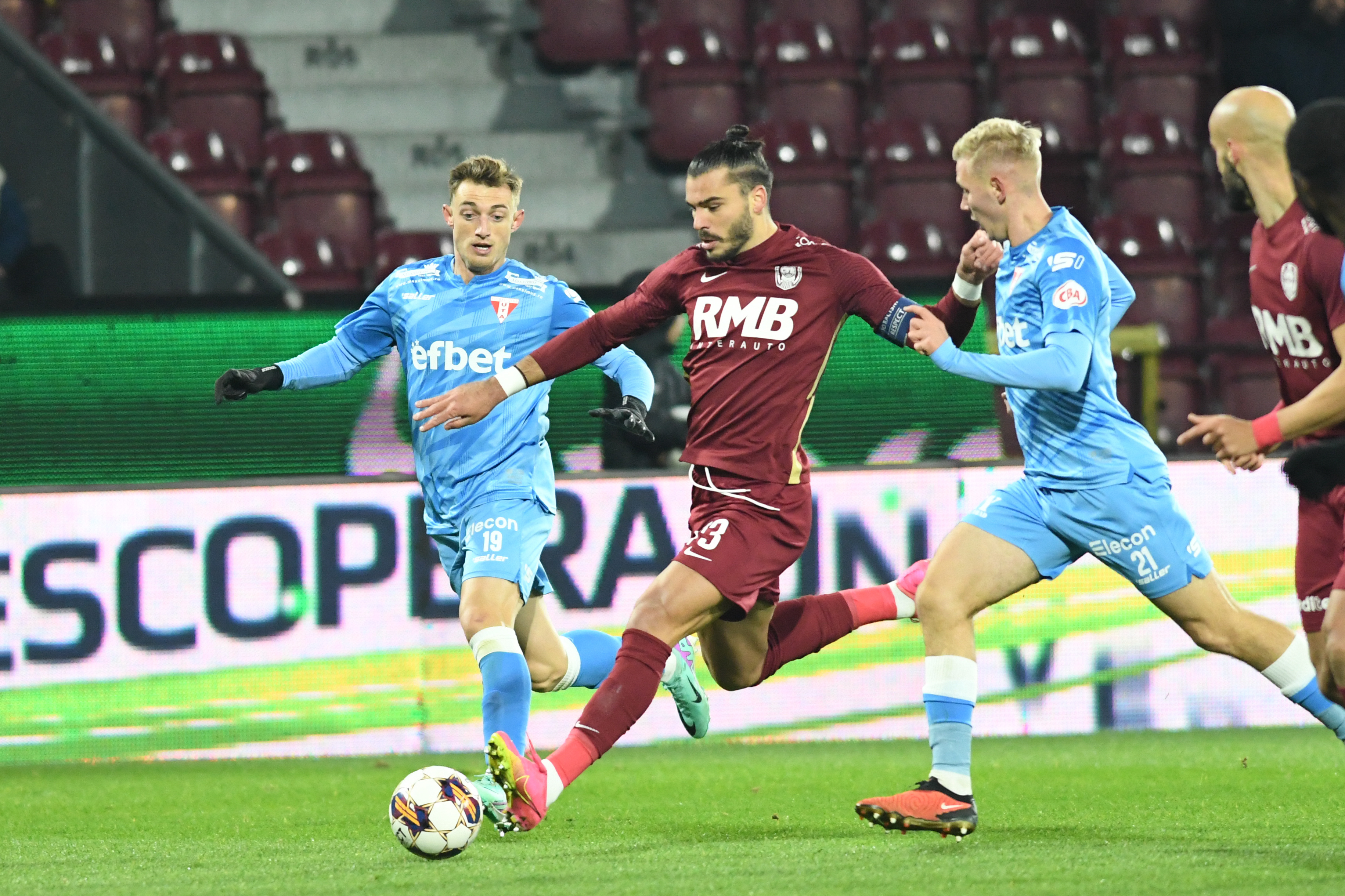 CFR Cluj - UTA Arad 0-0, ACUM, pe Digi Sport 1. Gol anulat pentru clujeni