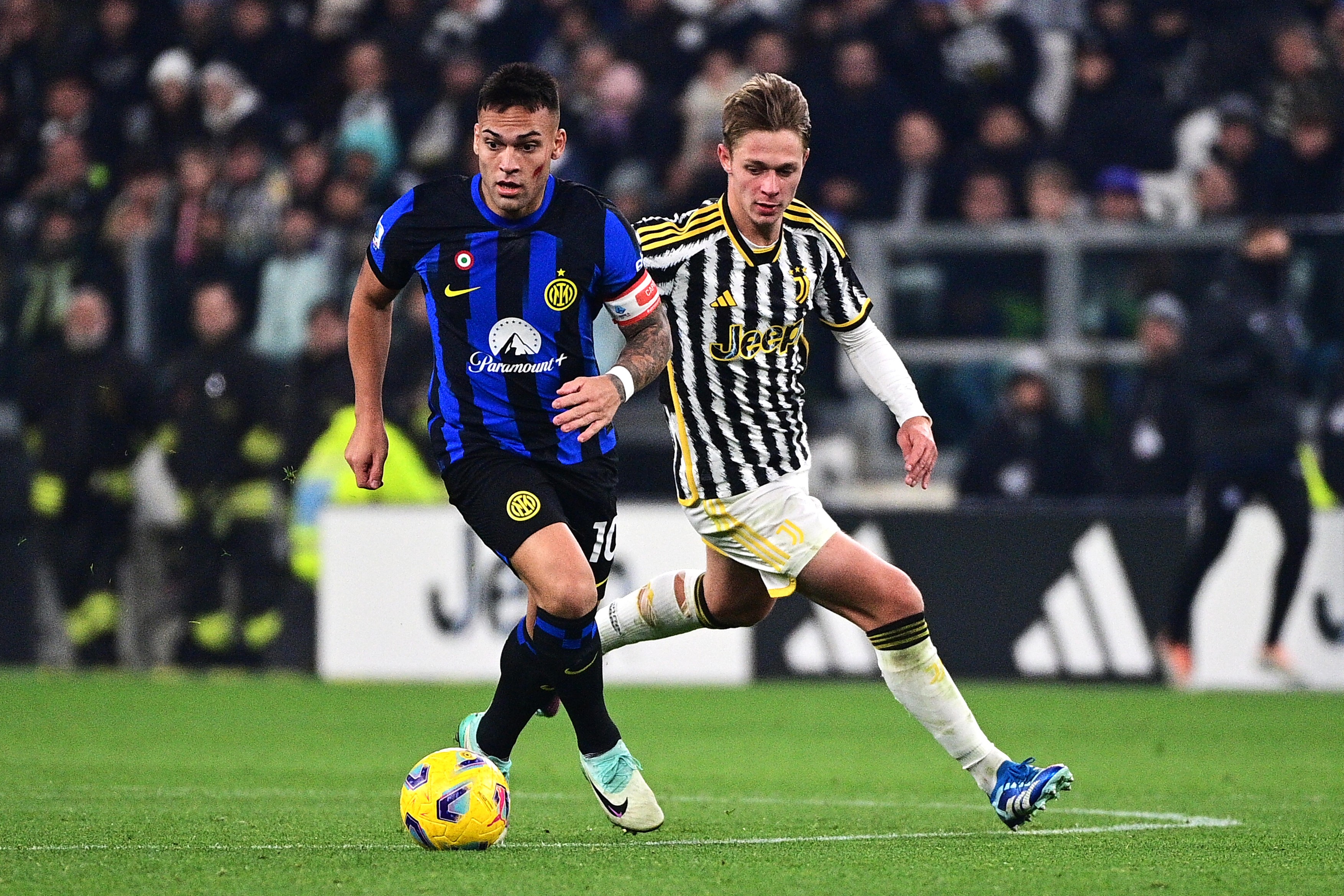 Inter - Juventus 1-0, ACUM, Digi Sport 2. Federico Gatti a trimis mingea în propria poartă
