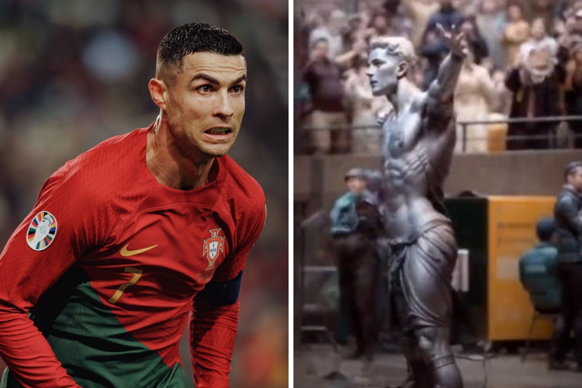 Cristiano Ronaldo, transformat de Inteligența Artificială într-un zeu din Olimp