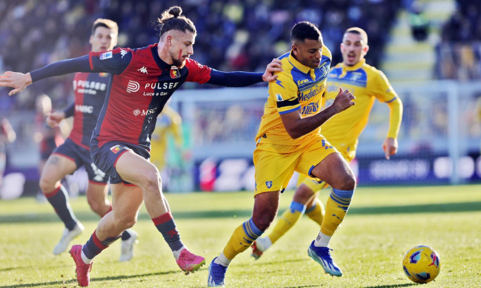 Soccer: Serie A; Frosinone-Genoa