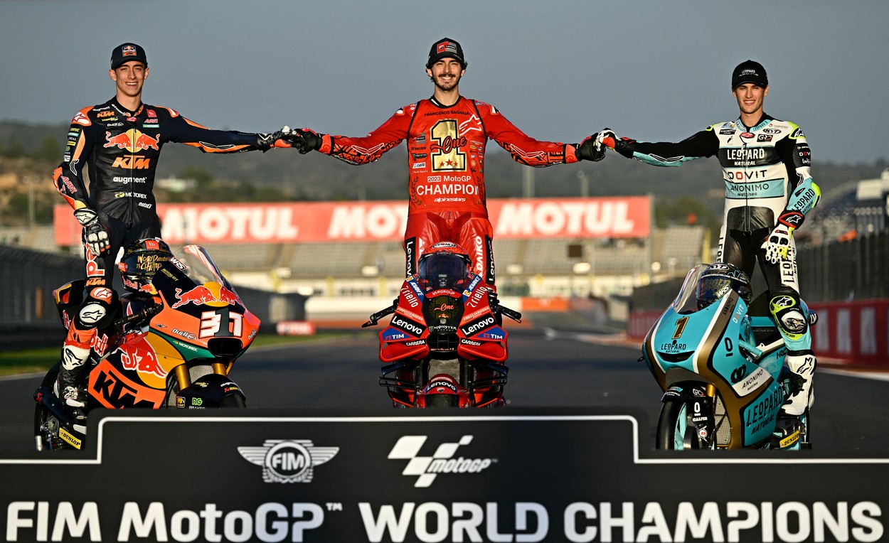 MotoGP | Francesco Bagnaia a câștigat un nou titlu mondial, după victoria de la Marele Premiu al Valenciei