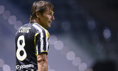 Together, a Black &amp; White Show Antonio Conte looks on during the Together, a Black &amp; White Show , an event organized by