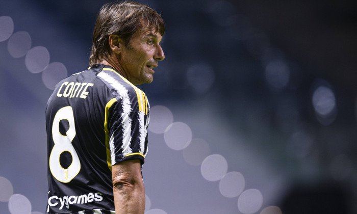 Together, a Black &amp; White Show Antonio Conte looks on during the Together, a Black &amp; White Show , an event organized by