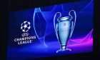Uefa Champions League: FC Inter vs Salzburg FC Italy, Milan, october 24 2023: the digital score board with the logo of C