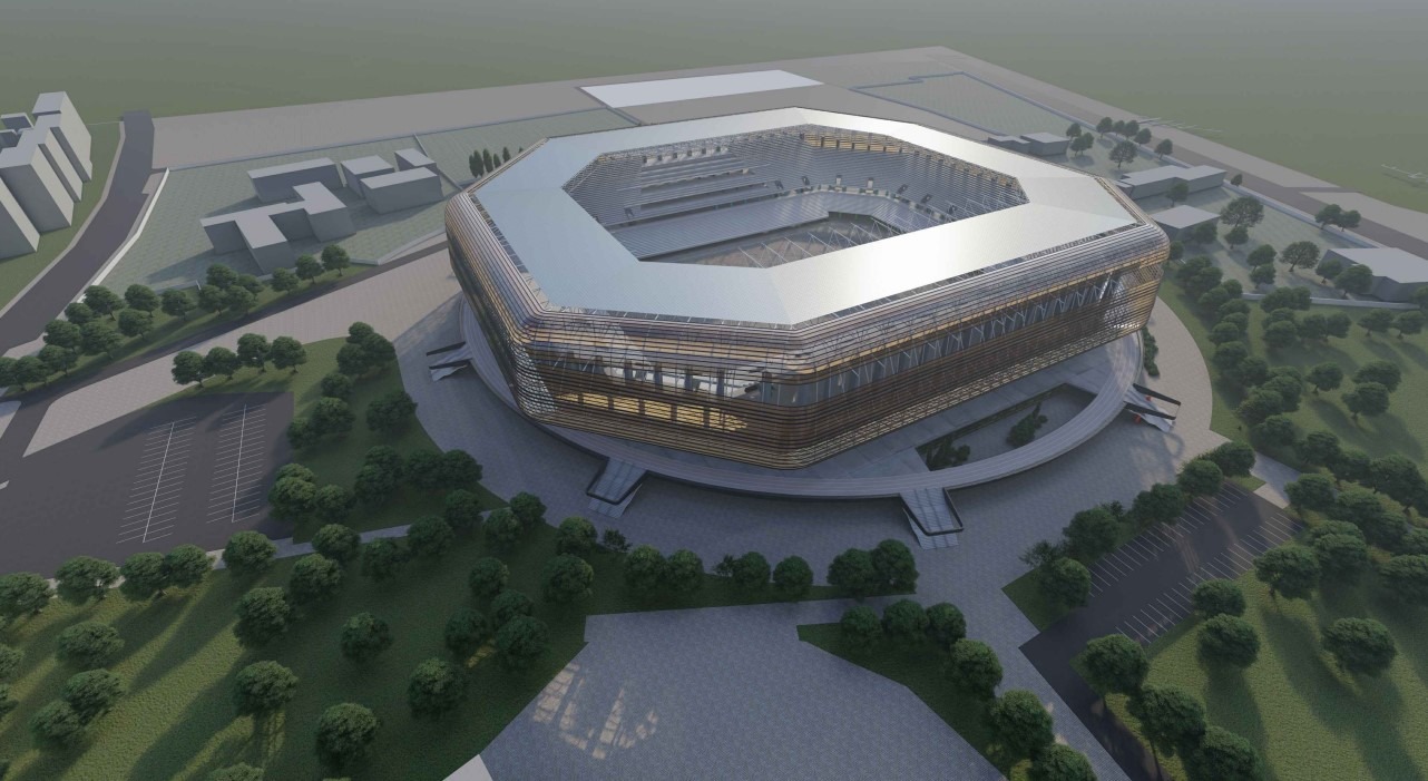 Spectaculos! Se construiește cea mai modernă bază sportivă din România. Stadionul rivalizează cu Arena Națională