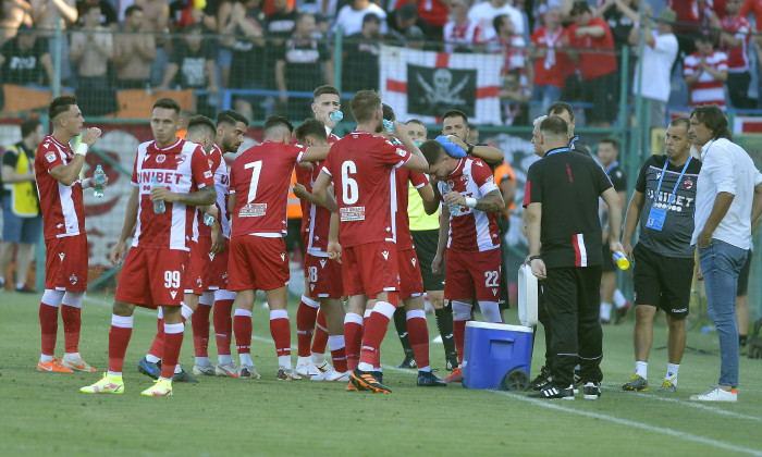 FOTBAL:CHINDIA TARGOVISTE-DINAMO BUCURESTI, LIGA 1 CASA PARIURILOR (8.08.2021)