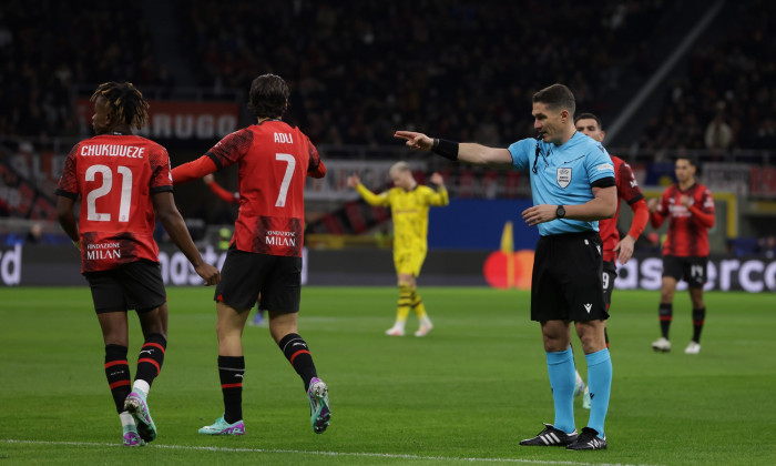 AC Milan v Borussia Dortmund - UEFA Champions League - Group F - Giuseppe Meazza