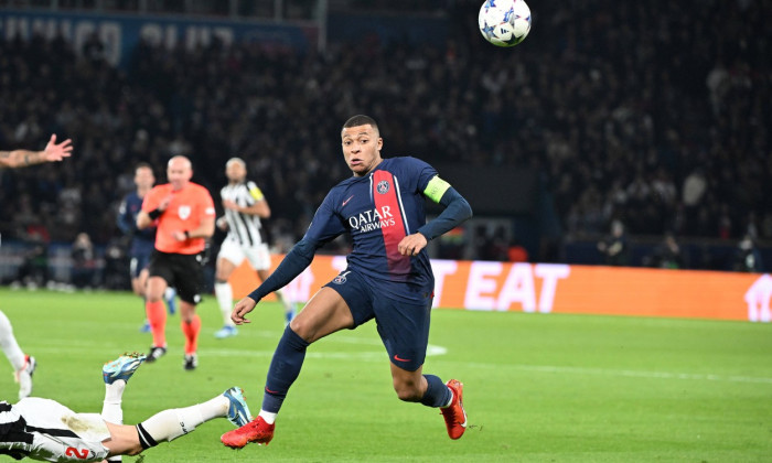 Football: Champions League match PSG vs Newcastle