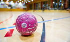 Feature: HBF Handball auf Spielfeld, an Linie, Kreis / HSG Leinfelden-Echterdingen - SG H2Ku Herrenberg, Handball, 2023/
