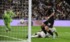 Tor zum 0:1 durch Giovanni Simeone 18 ( Neapel ), Real Madrid vs. SSC Neapel, Fussball, Champions League, Gruppenphase,