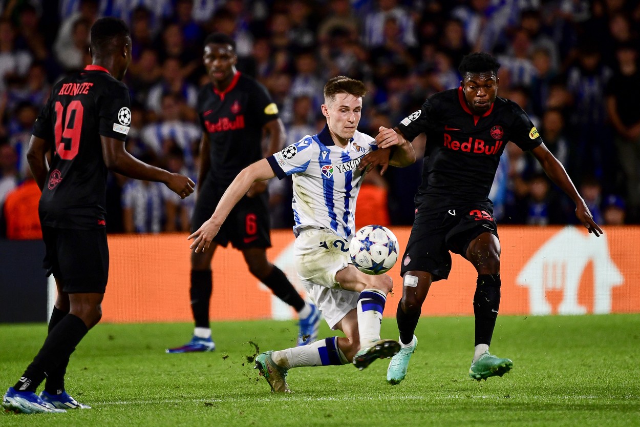 Real Sociedad – Salzburg 0-0. Spaniolii, în ”optimi” de pe primul loc în grupă