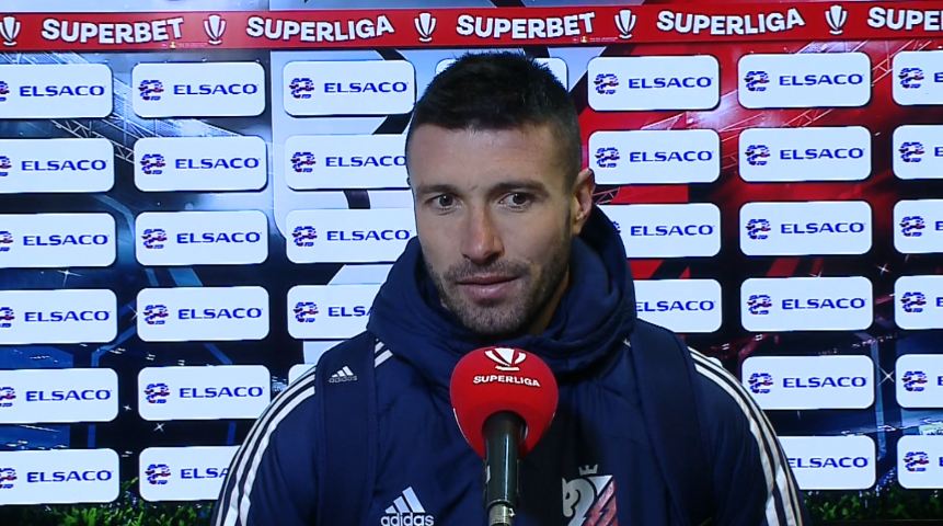 Alexandru Țigănașu, categoric după FC Botoșani - Rapid 0-0: ”Am avut mai multe ocazii. Nu acesta ne este locul în clasament”