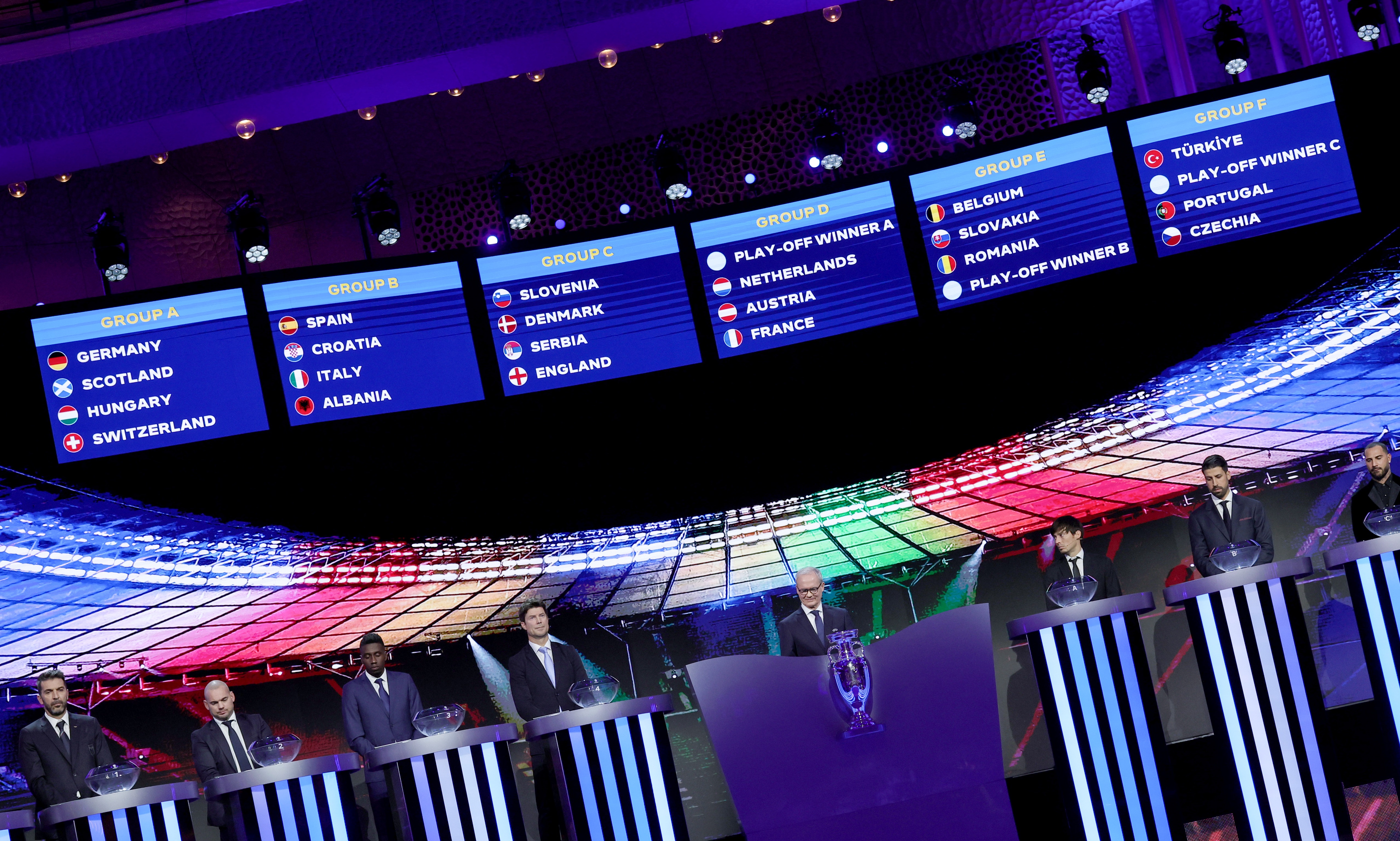 Programul fazei grupelor de la EURO 2024. Cele 36 de meciuri se vor disputa în 13 zile
