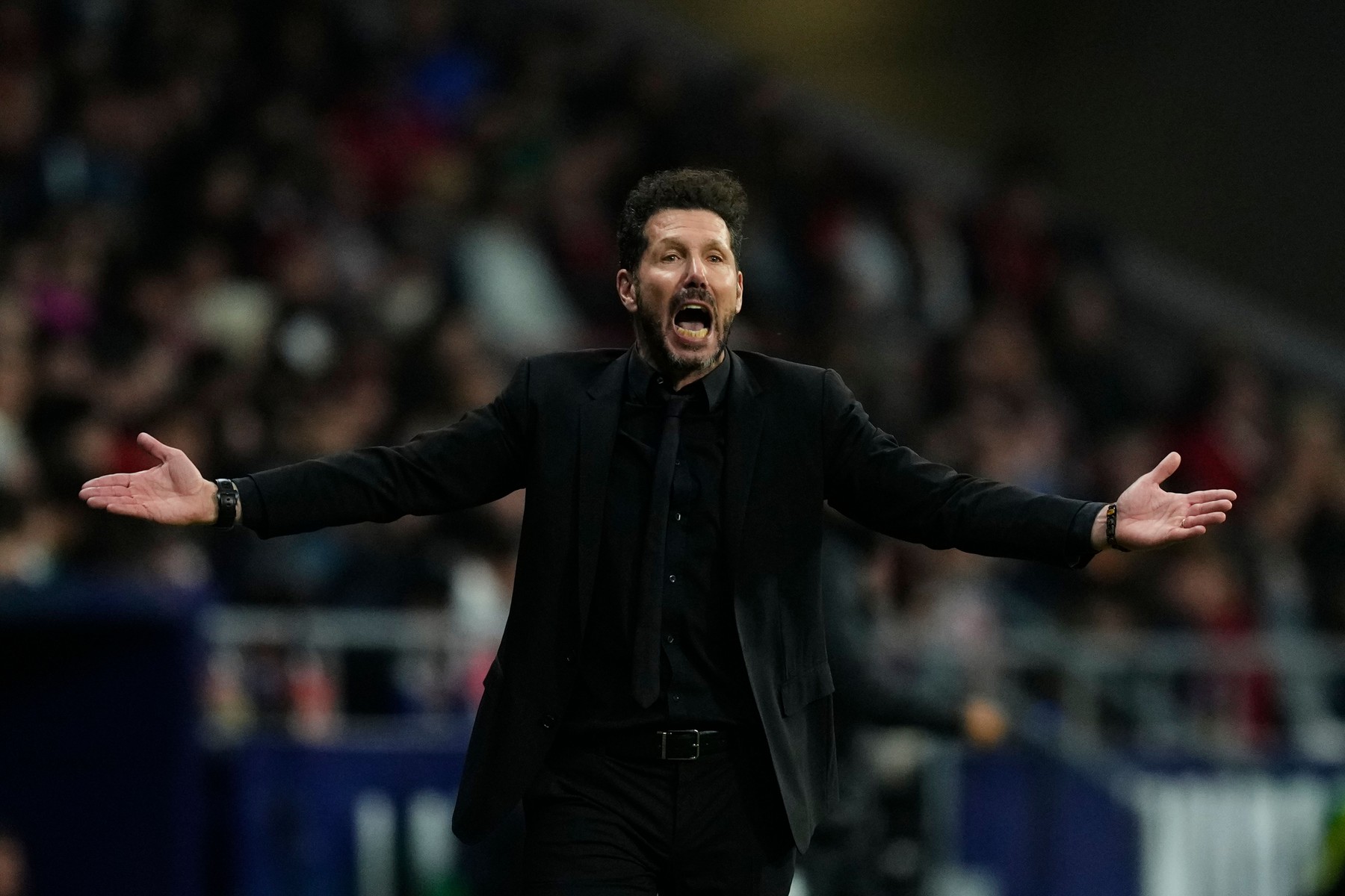 Diego Simeone cere pedepse pentru suporteri, după Atletico Madrid - Real Madrid 1-1