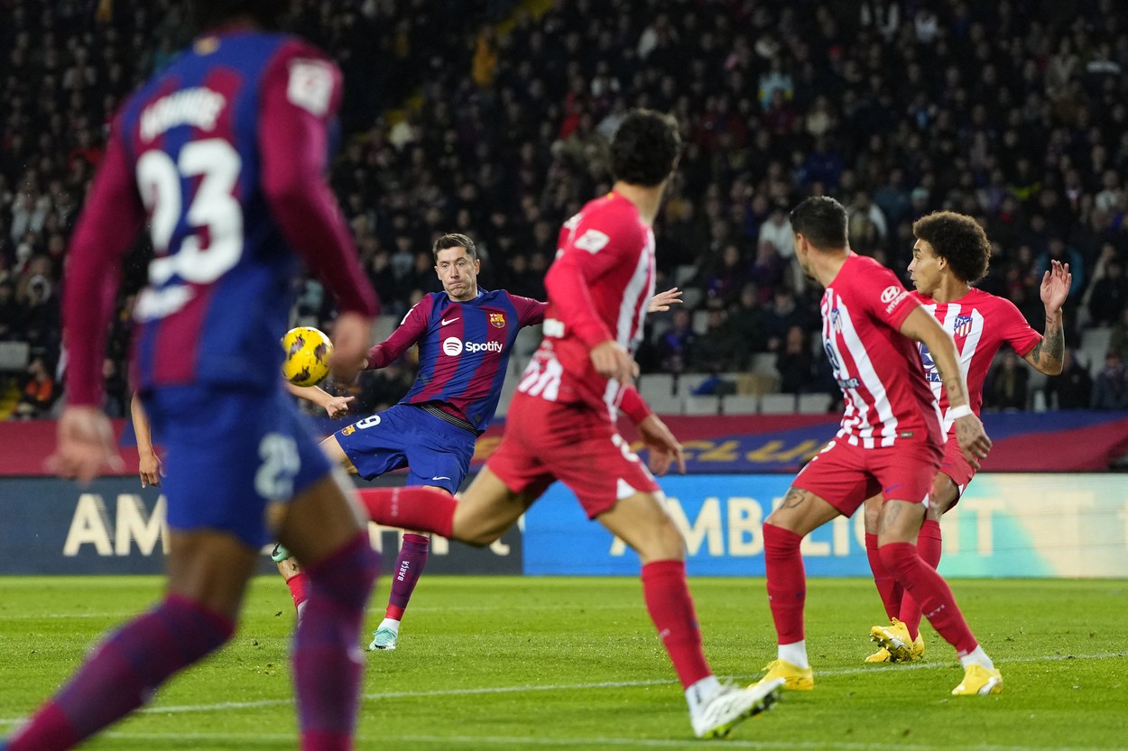 Barcelona - Atletico Madrid 1-0, ACUM, DGS 2. Joao Felix deschide scorul