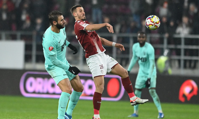 FOTBAL:RAPID BUCURESTI-CFR CLUJ, CUPA ROMANIEI BETANO (6.12.2023)