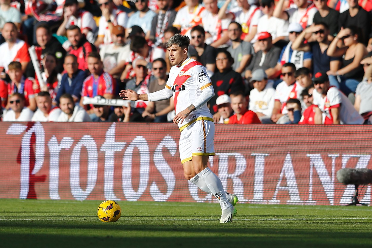 Andrei Rațiu continuă să impresioneze la Rayo Vallecano! A primit cea mai mare notă în meciul din Cupa Spaniei