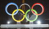 Olympic rings unveiling