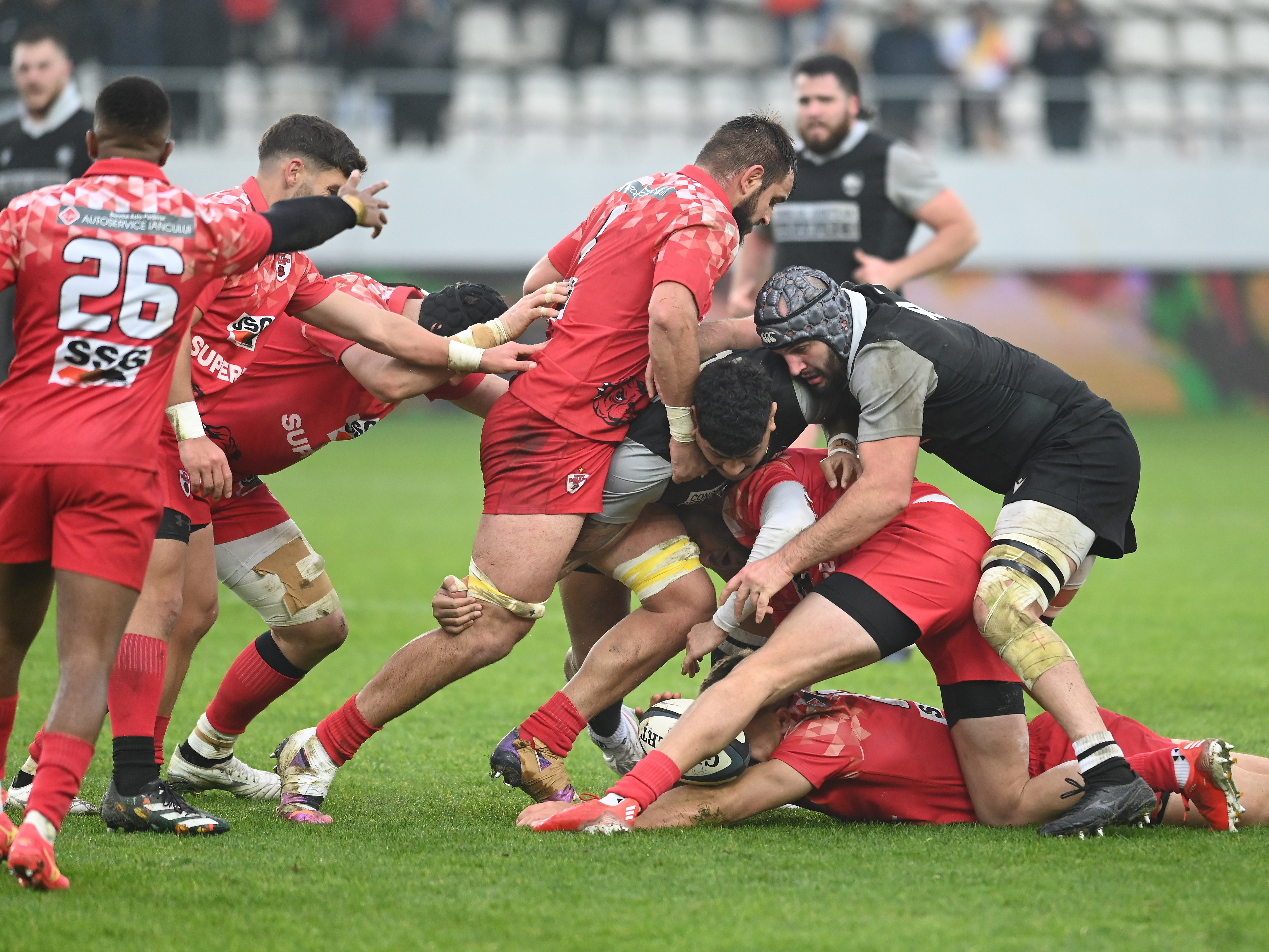 În sfârșit, o bucurie pentru ”Câinii Roșii”. CS Dinamo a obținut primul titlu de campioană la rugby, după 15 ani de secetă