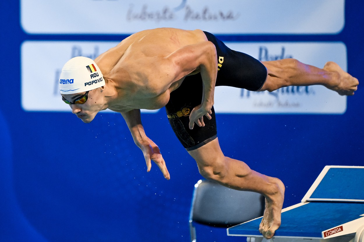 Medalie David Popovici! ”Racheta”, pe podium la Europenele de la Otopeni