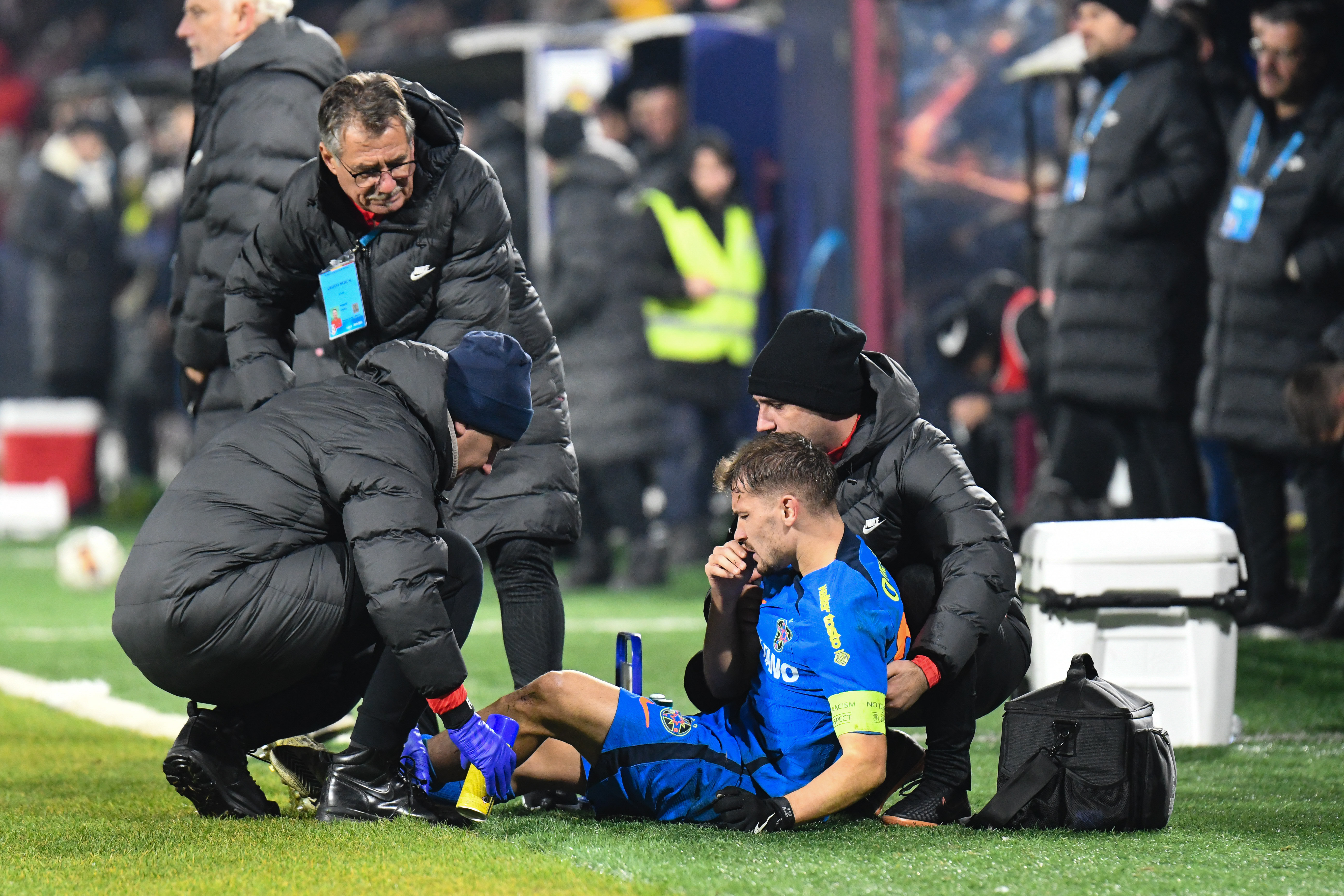 Primul verdict în cazul lui Darius Olaru, ieșit accidentat de pe teren în meciul cu CFR Cluj