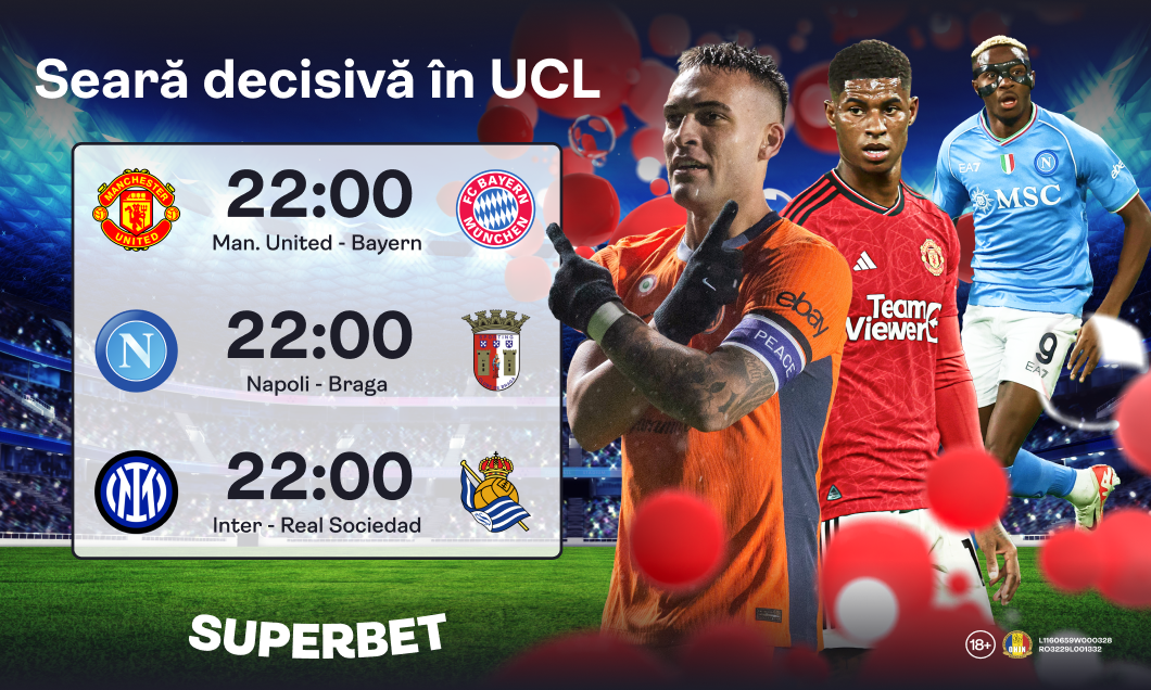 (P) „Diavolii” au nevoie de o minune! Super Cotele pentru meciurile de marţi din Liga Campionilor