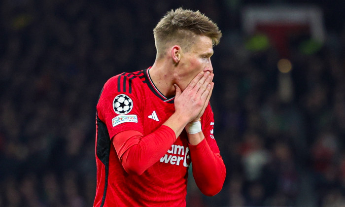 Manchester United, ManU v Bayern Munich Champions League 12/12/2023. Scott McTominay (39) of Manchester United during th