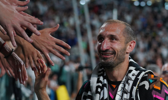 Foto Spada/LaPresse 16 Maggio 2022 - Torino, Italia Sport, Calcio Juventus vs Lazio - Campionato italiano di calcio Serie A TIM 2021/2022 - Stadio AllianzNella foto: Giorgio Chiellini (Juventus F.C.); Photo Spada/LaPresse May 16 , 2022 - Turin ,