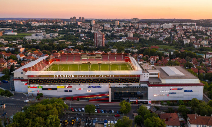 Stadionul celor de la Vozdovac / Foto: https://fkvozdovac.rs