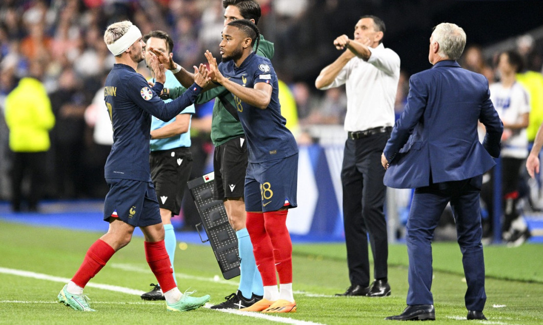 Match de qualifications de l'Euro2024 "France - Grèce (1-0)" au stade de France