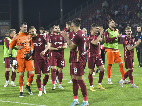 FOTBAL:CFR CLUJ-FC U CRAIOVA, BARAJ UEFA CONFERENCE LEAGUE SUPERLIGA SUPERBET (1.06.2023)