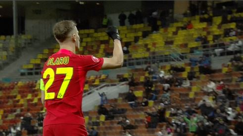 FCSB - Hermannstadt 1-0, DGS 1. Darius Olaru deschide scorul cu o execuție frumoasă