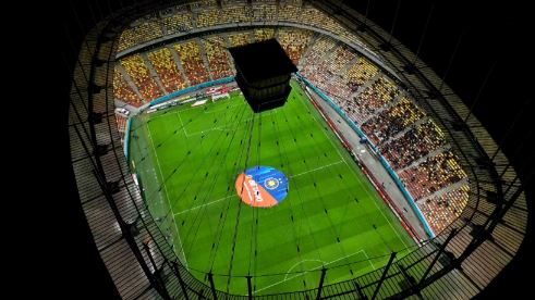 Câți spectatori au fost la meciul FCSB - Hermannstadt