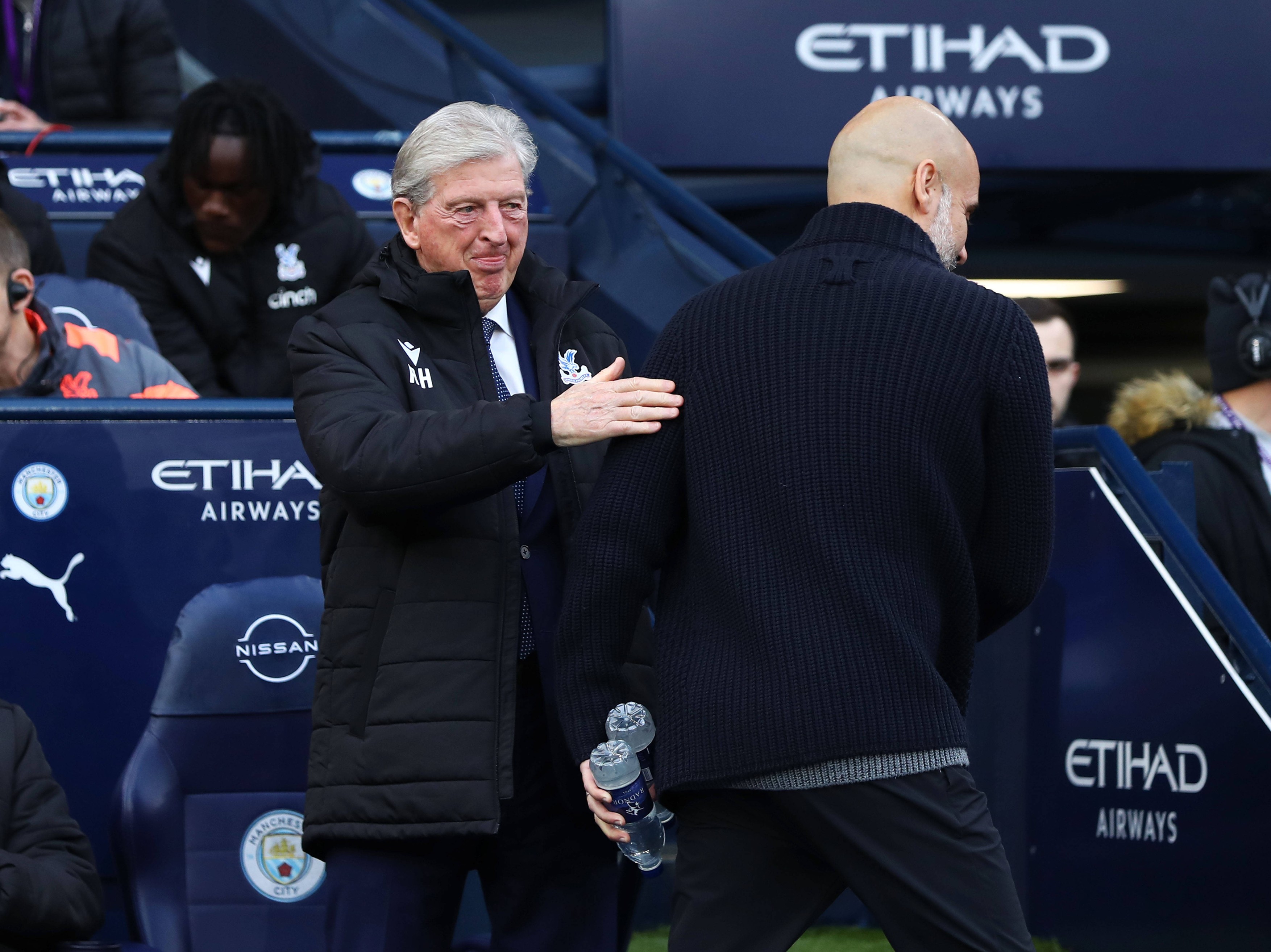 Ce a făcut Roy Hodgson de față cu Pep Guardiola, după ce Crystal Palace a egalat-o pe Manchester City