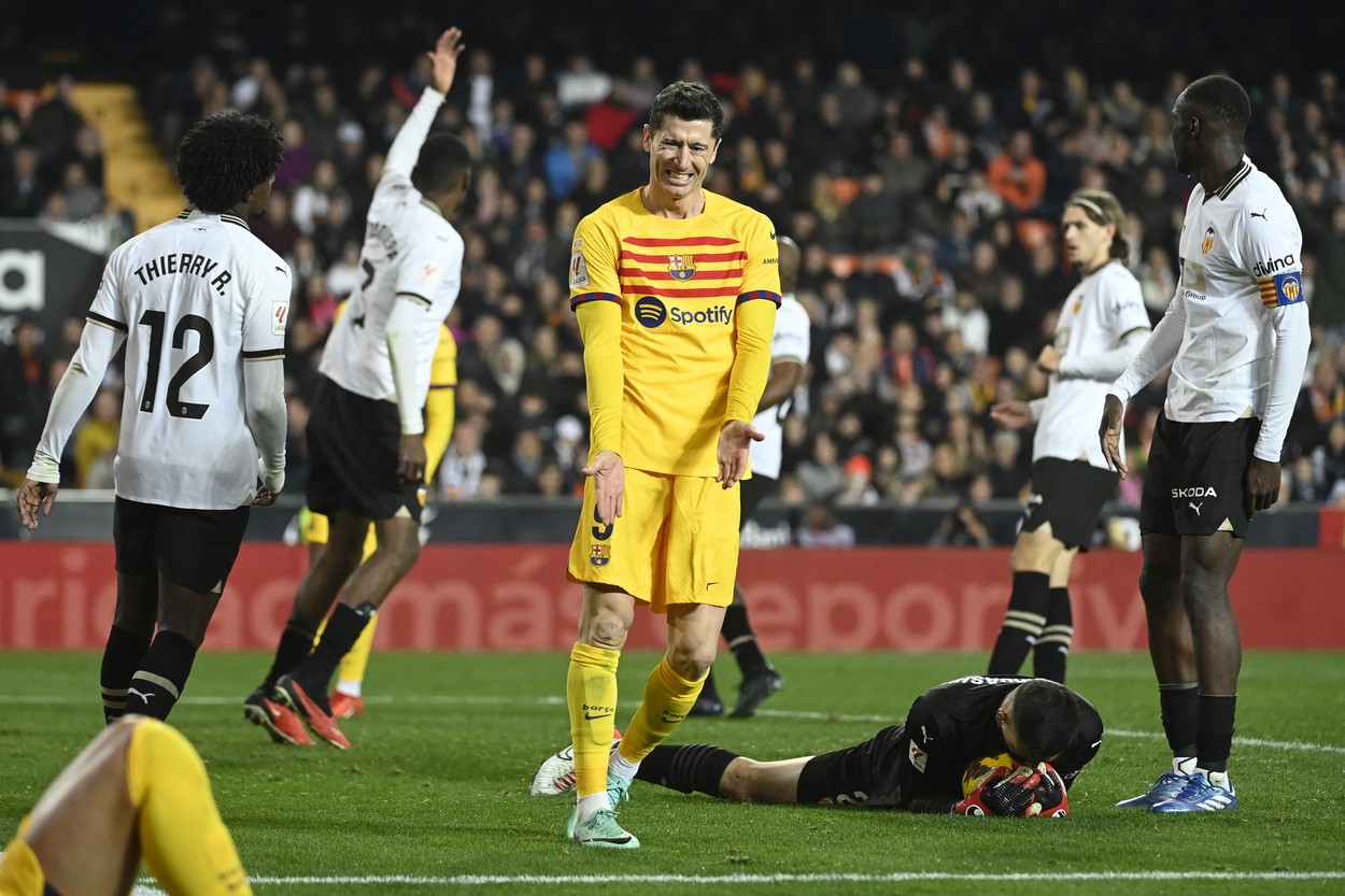 Valencia - Barcelona 1-1. Catalanii au obținut doar un punct, după ce au condus