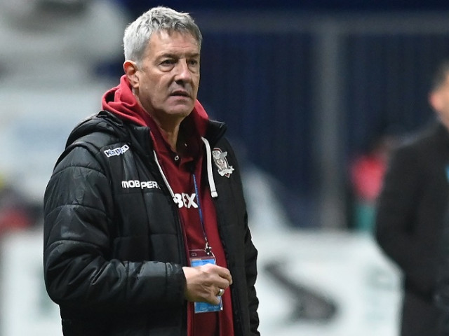 Reacția lui Cristiano Bergodi, după ce Rapid s-a apropiat la șase puncte de FCSB: ”Trebuie să fim cu picioarele pe pământ!”