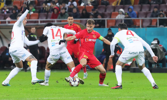 Fotbal: Victorie clară pentru FCSB, 3-0 cu FC Hermannstadt, în Superligă